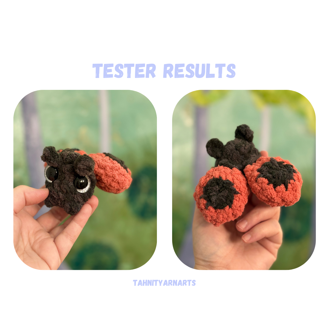 Baby Ladybug Crochet Pattern LOW SEW