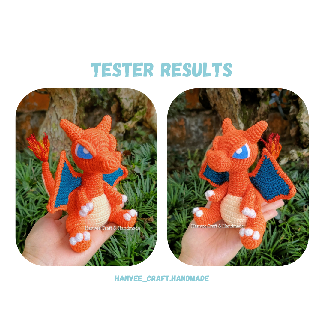 Fire Dragon Crochet Pattern