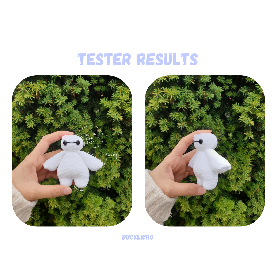 Healthcare Robot Crochet Pattern LOW SEW