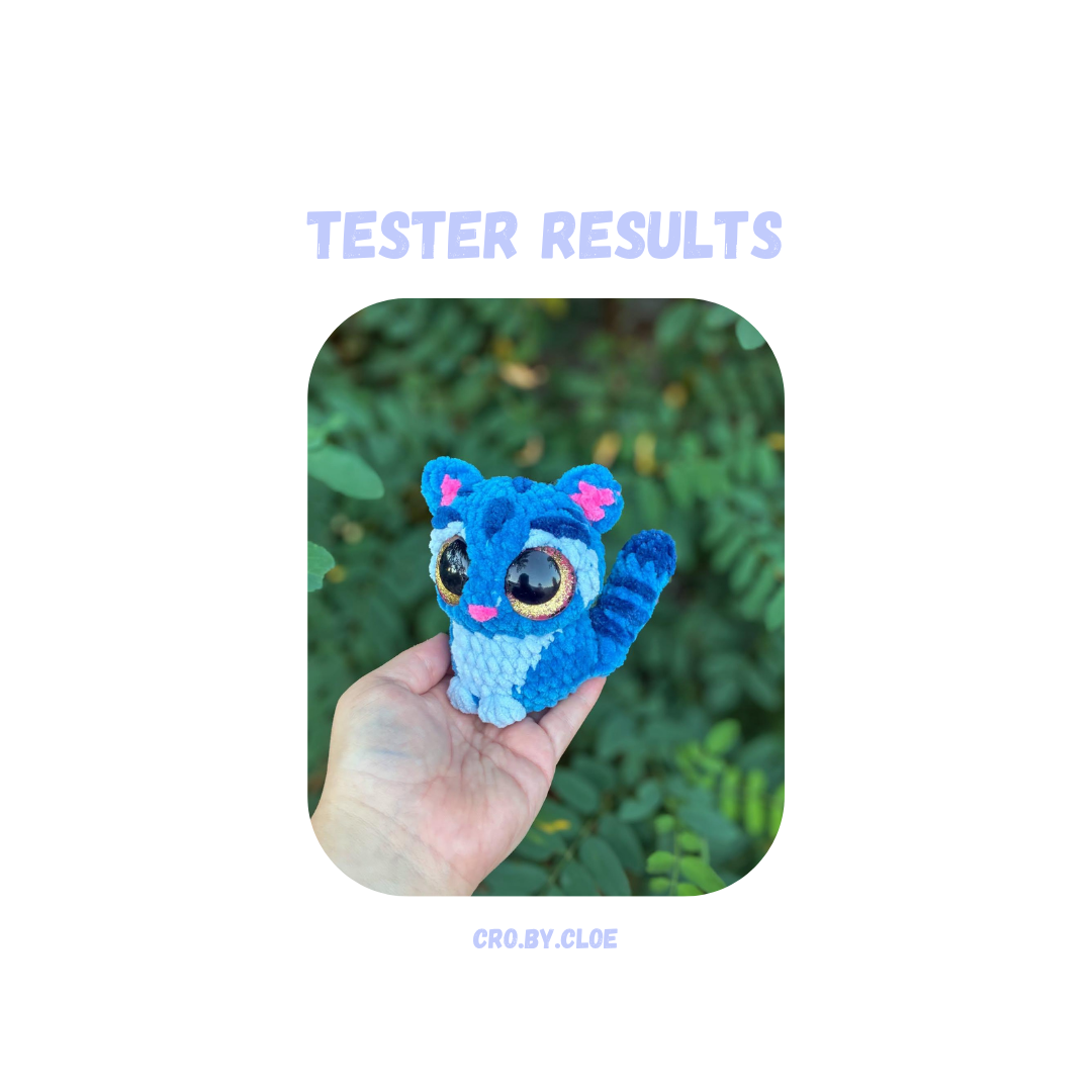 Low Sew Demon Tiger Pattern