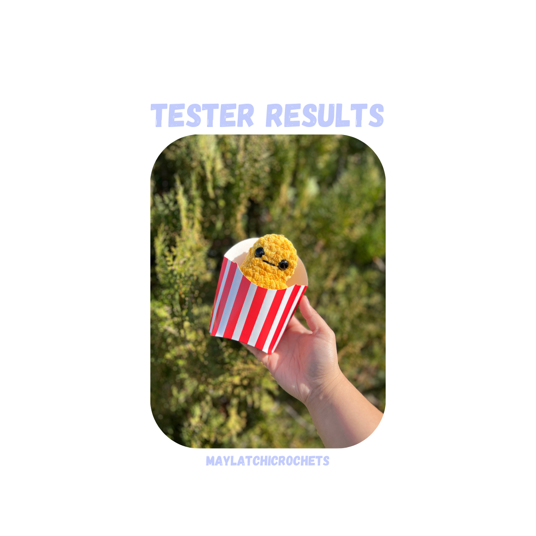 Chicken Nugget Crochet Pattern No Sew