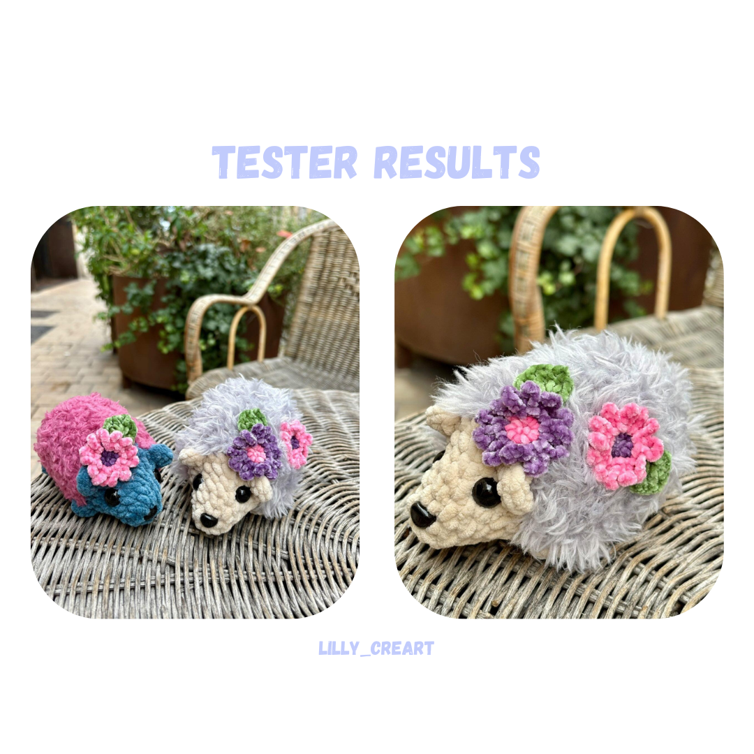 Baby Hedgehog Crochet Pattern No Sew