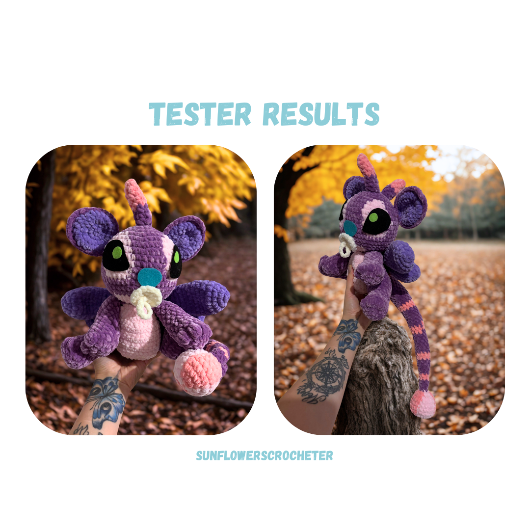 Baby Monster Crochet Pattern