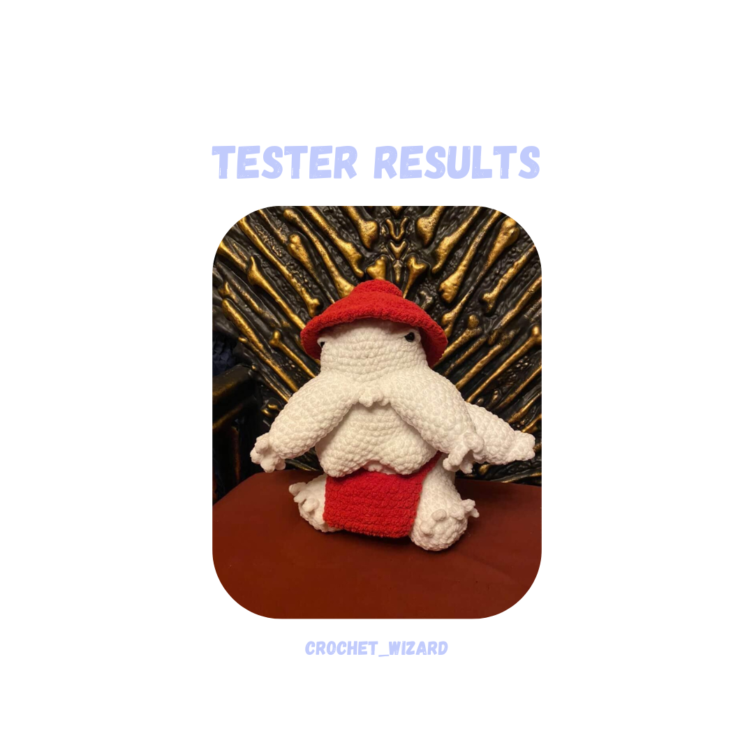 Spirit Radish Crochet Pattern