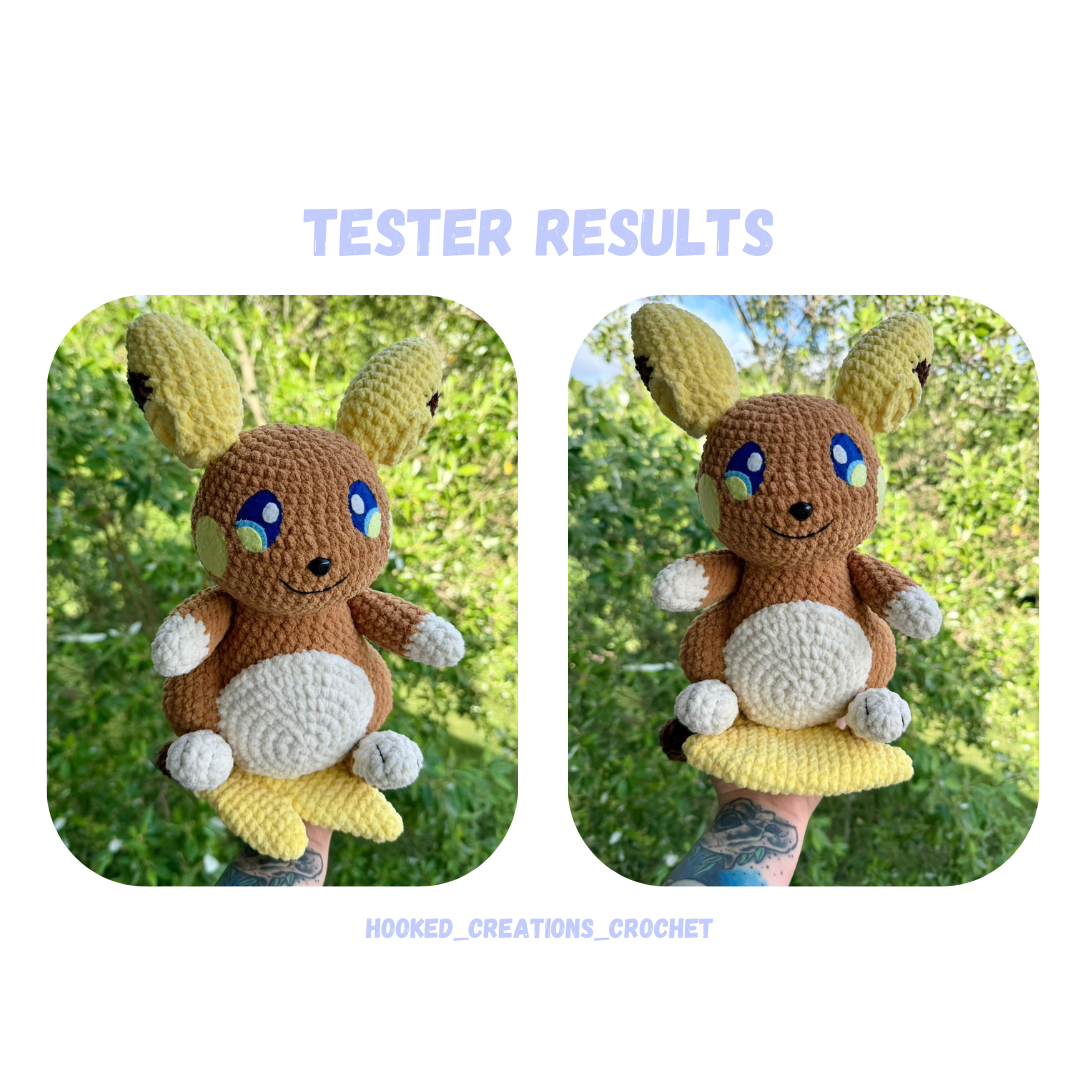 Electric Alola Jerboa Friend Pattern