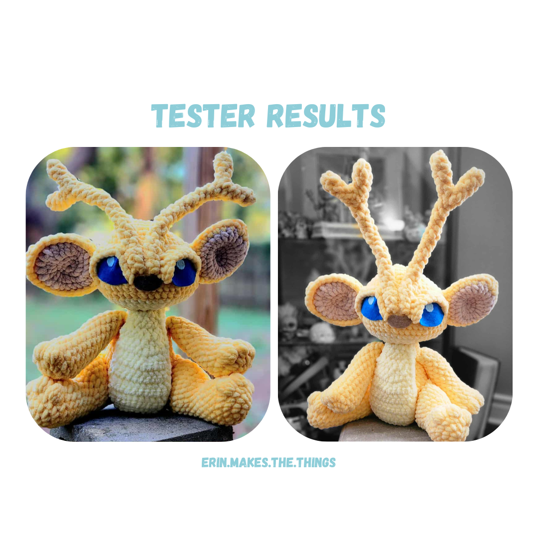 Electric Kauai Monster Crochet Pattern