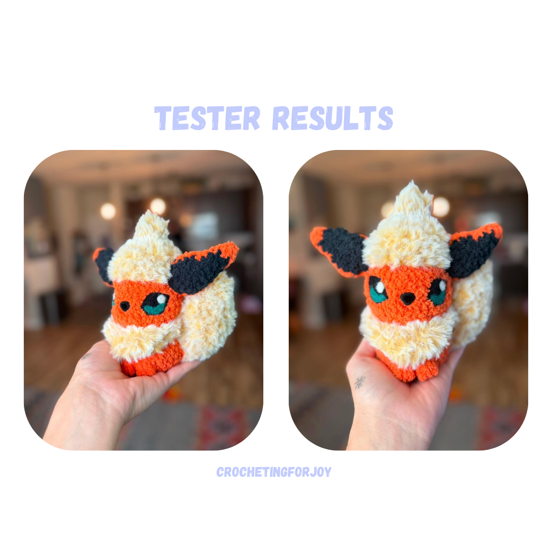 Low Sew Fire Fox Pattern