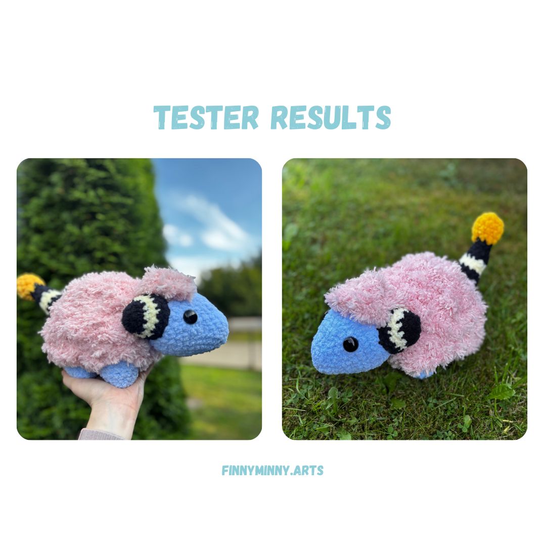 Electric Sheep Crochet Pattern
