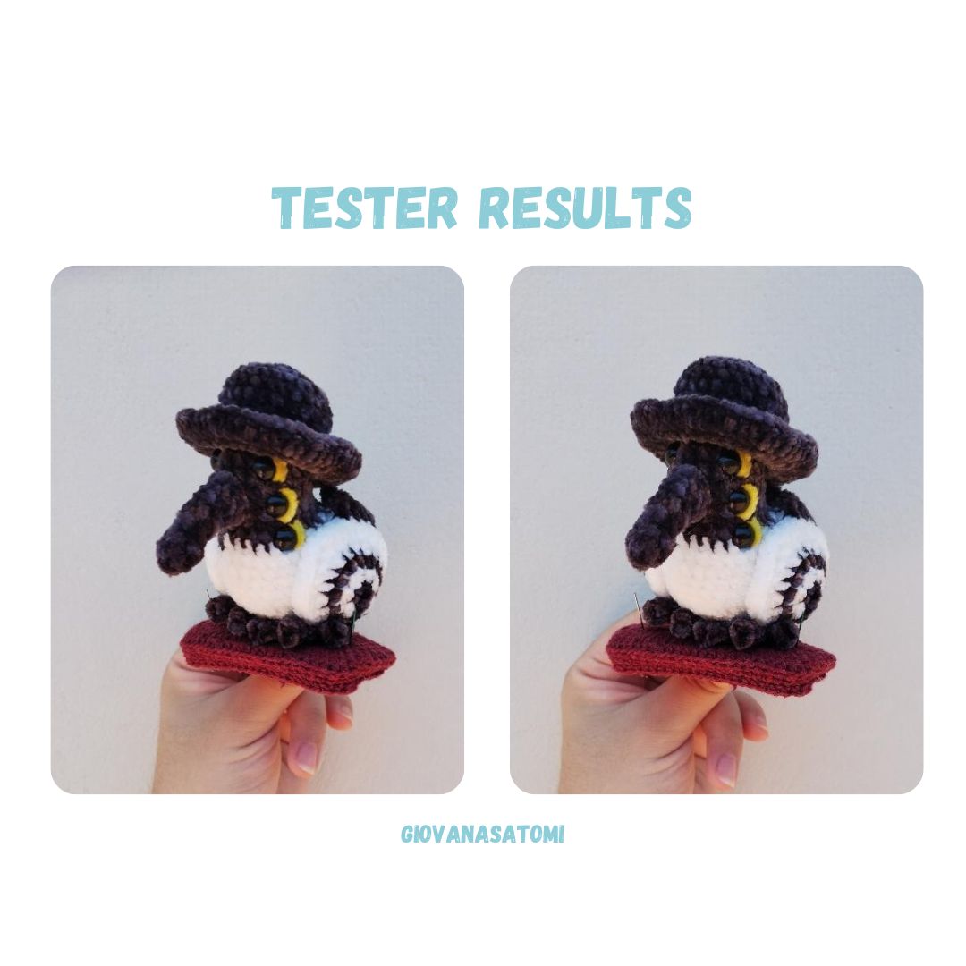 Demon Tiger and Bird Crochet Pattern Bundle