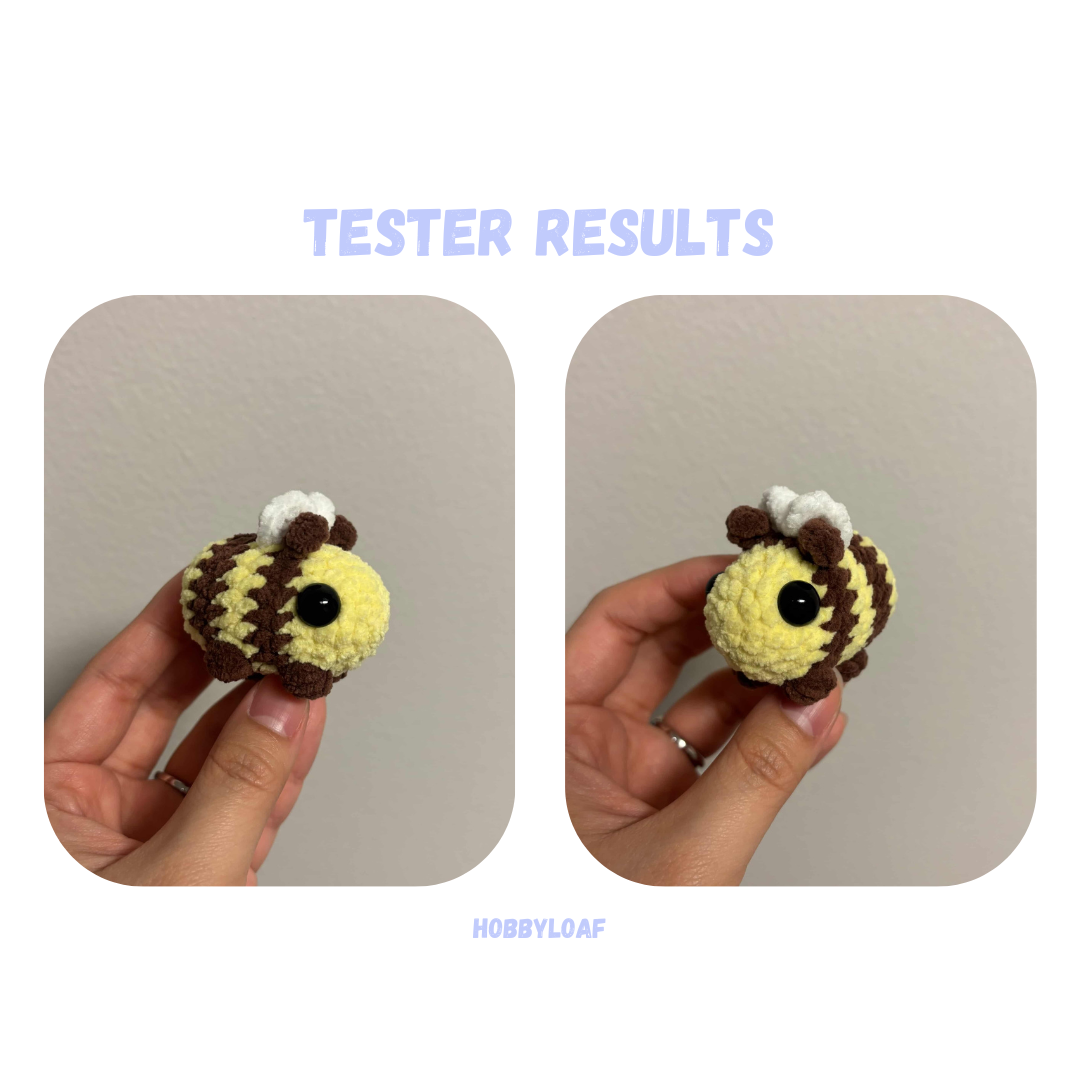 Bee Crochet Pattern NO SEW