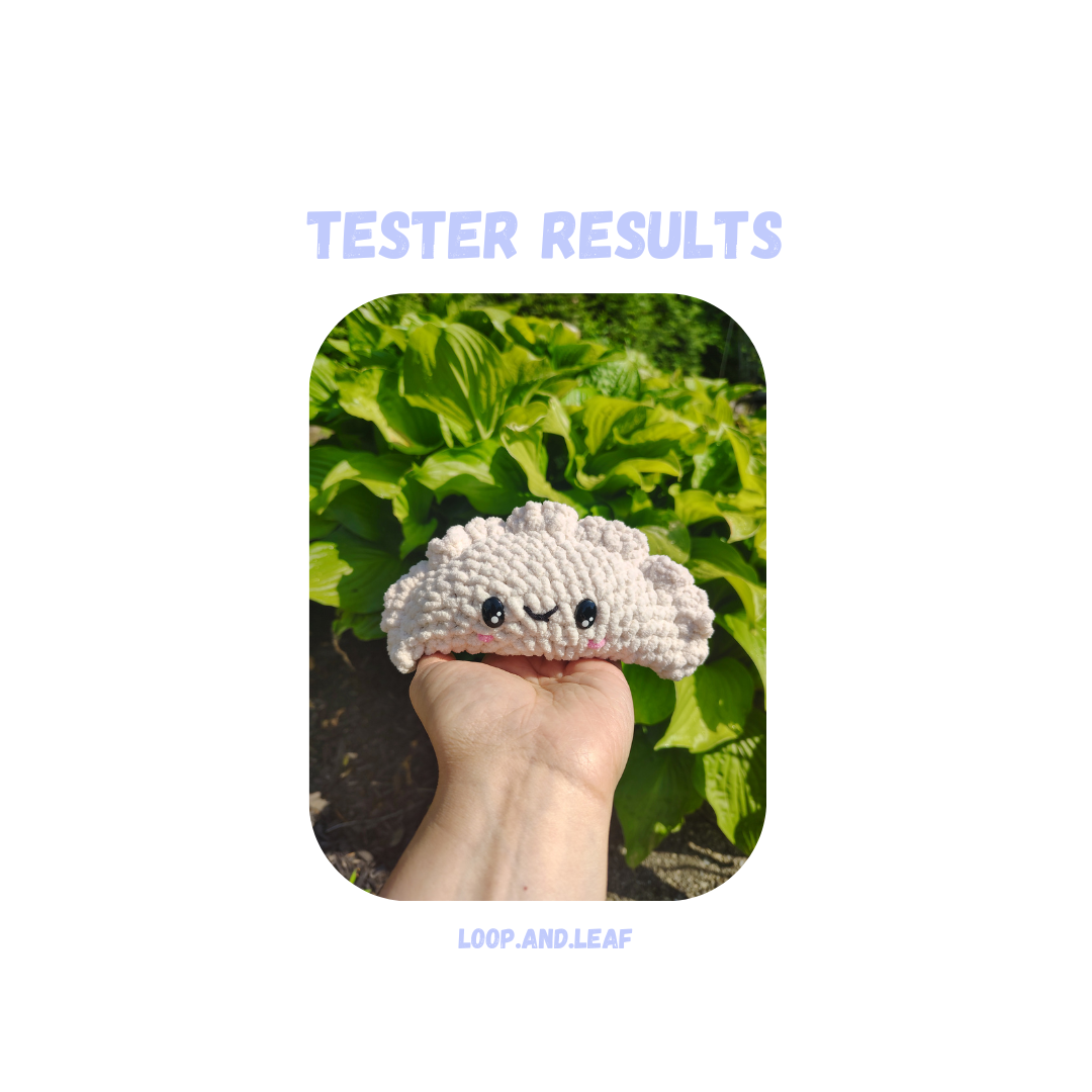 No sew Gyoza Pattern
