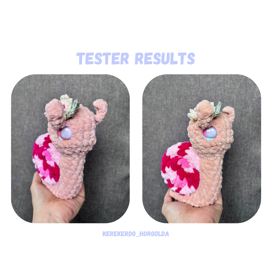 Snail Crochet Pattern LOW SEW