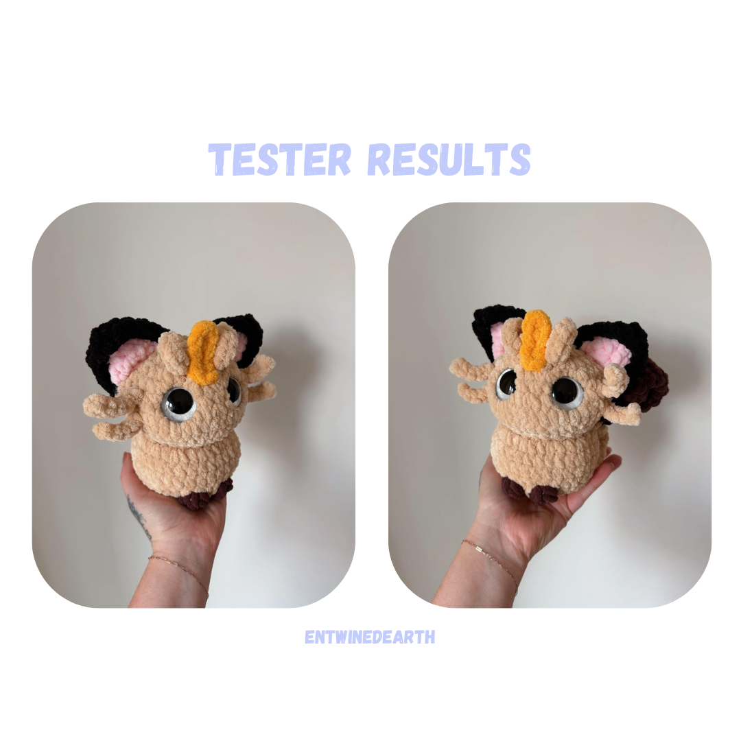 Low Sew Rocket Kitty Friend Pattern
