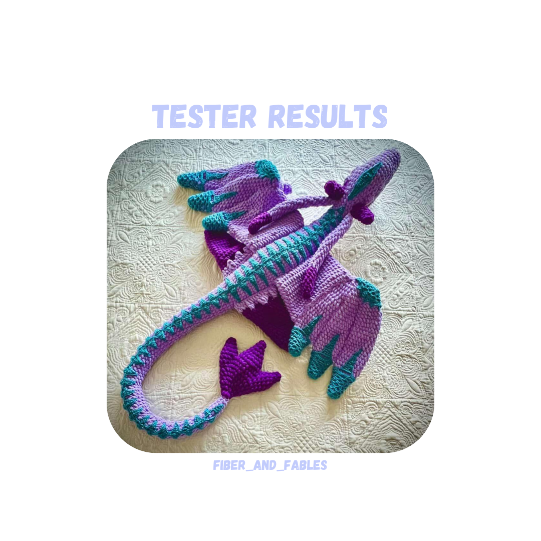 Big Predator Dragon Crochet Pattern