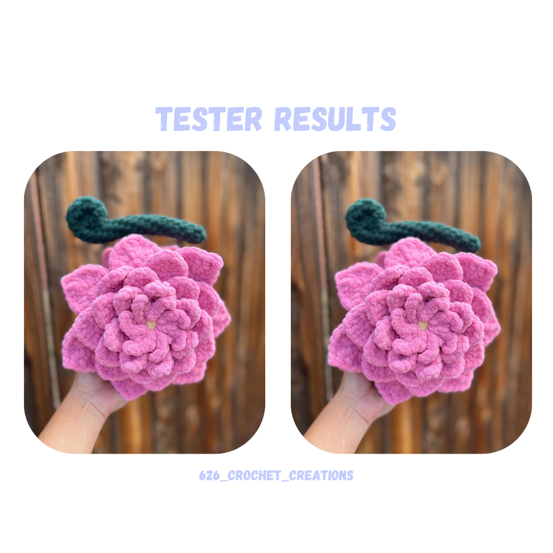 Flower Fruit Crochet Pattern