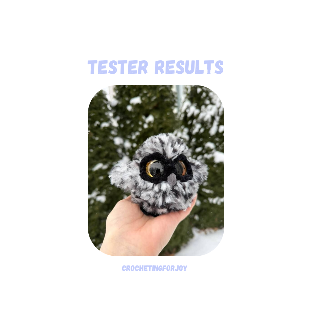 Owl Crochet Pattern NO SEW