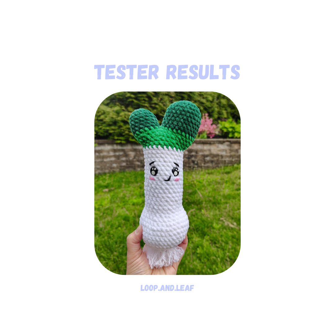 Spring Onion Crochet Pattern No Sew