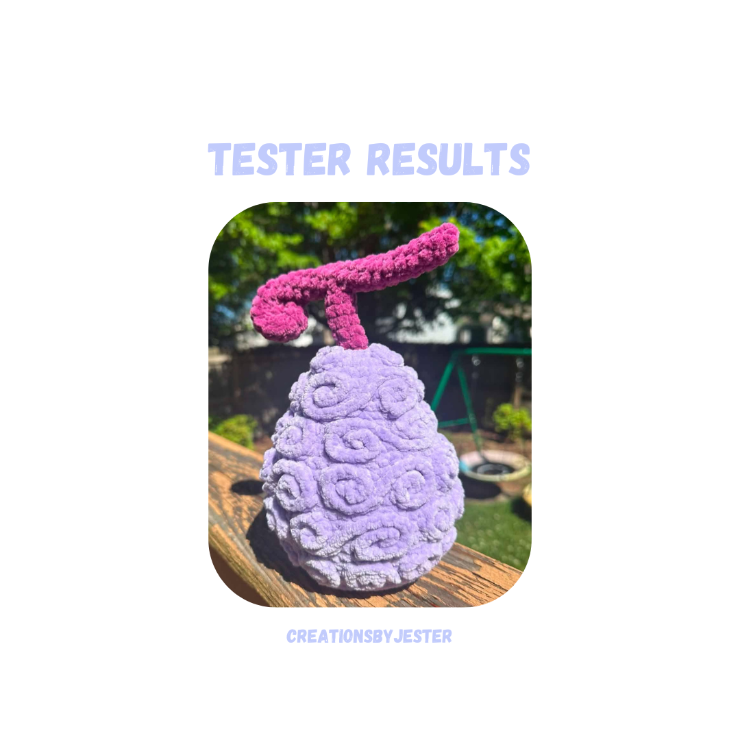 Flamingo Fruit Crochet Pattern / 2 in 1 Pattern: Low Sew and Sew Option
