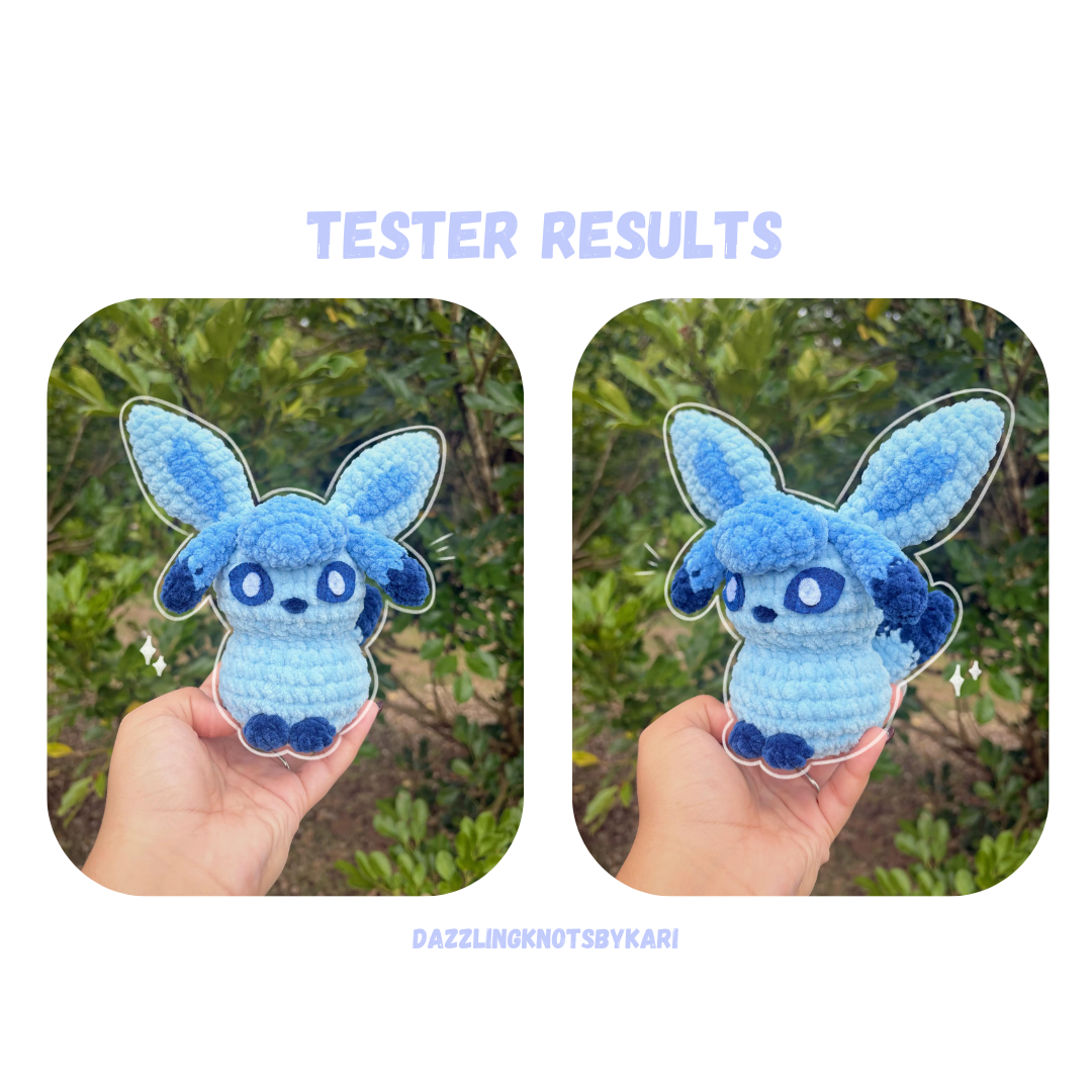 Low Sew Ice Fox Pattern