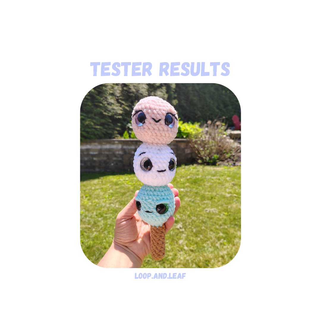 Dango Crochet Pattern No Sew