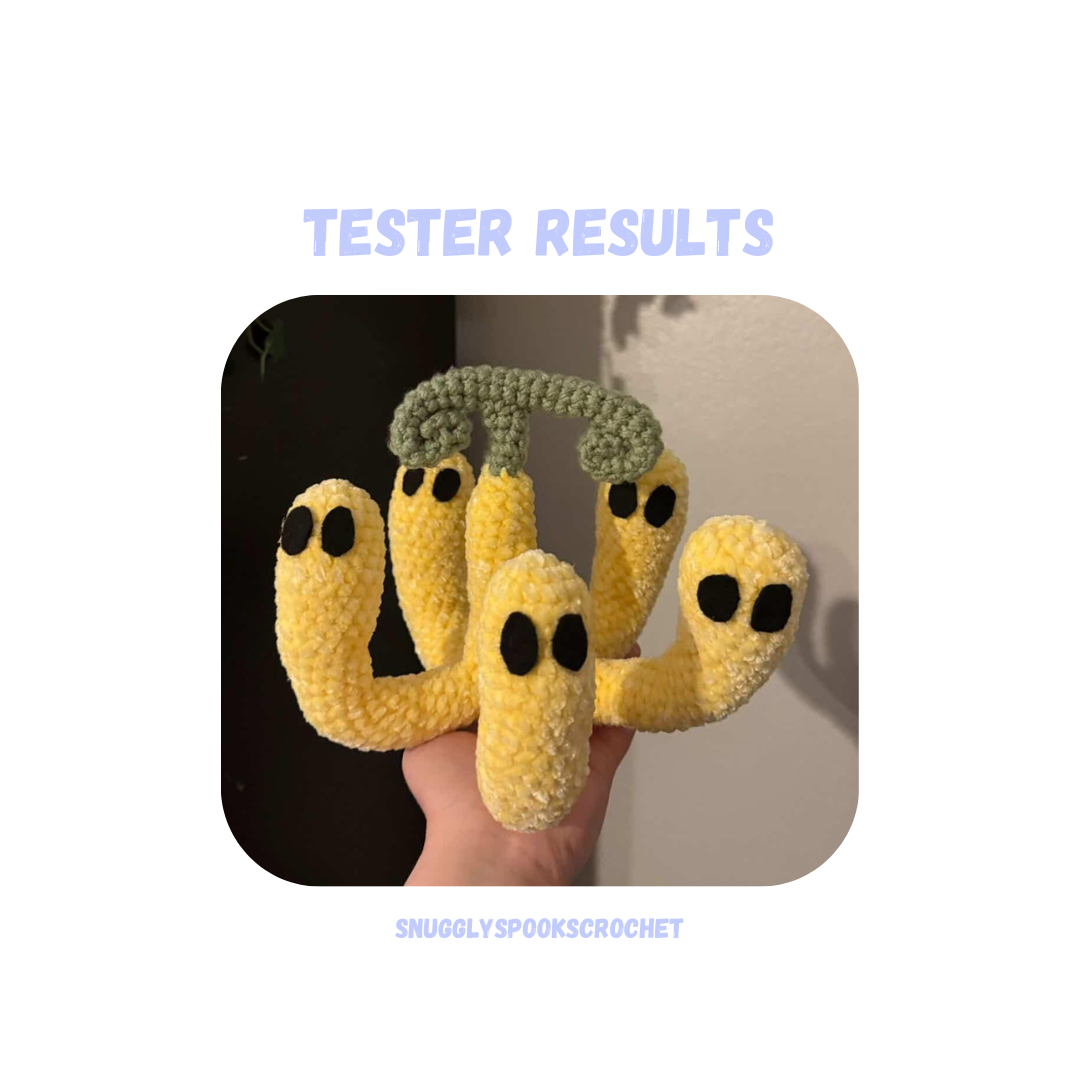 Ghost Fruit Crochet Pattern Low Sew