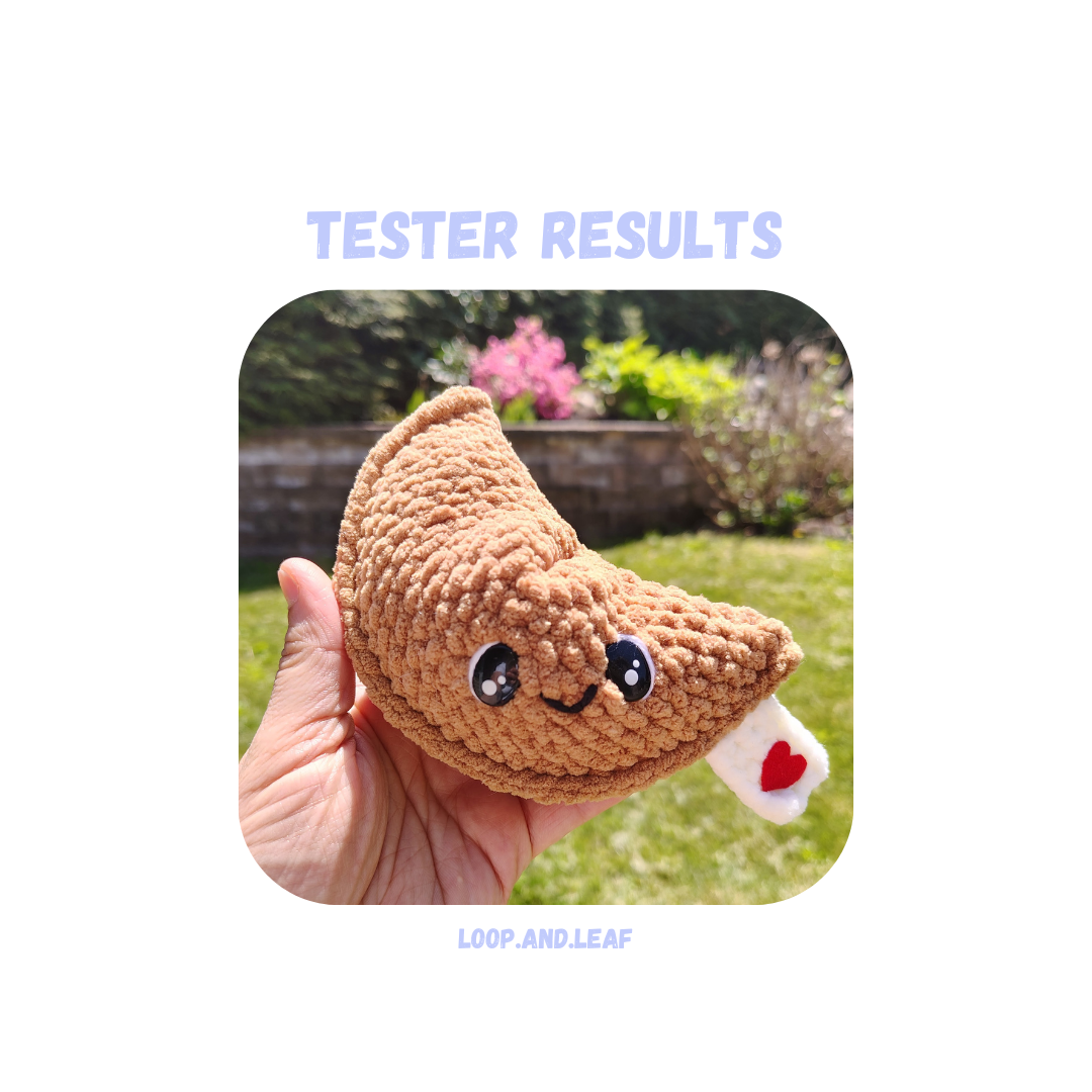 Fortune Cookie Crochet Pattern Low Sew