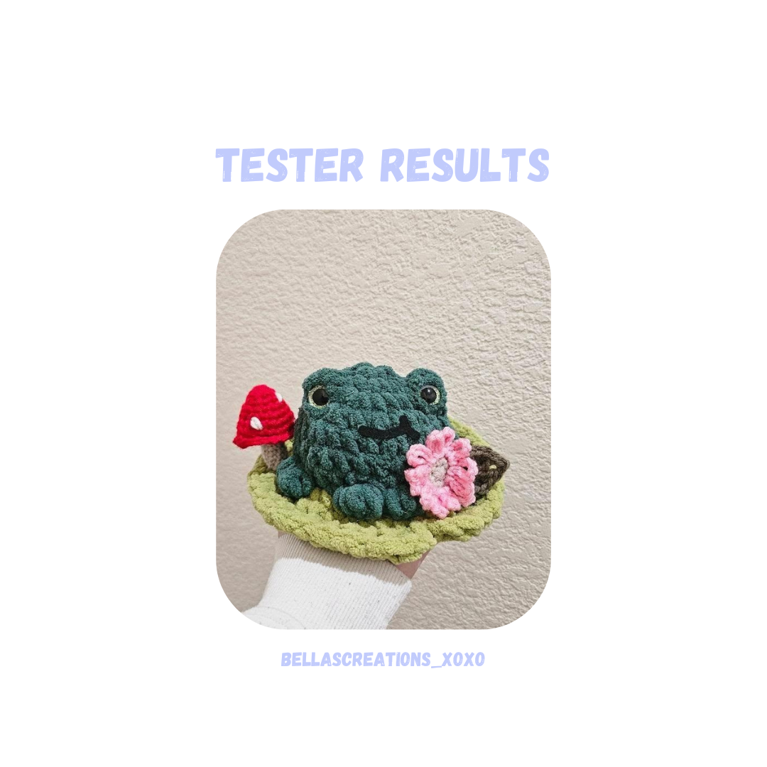 Frog Crochet Pattern 3 Designs NO SEW