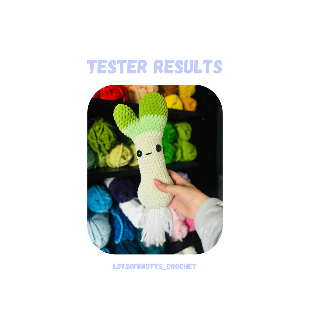 Spring Onion Crochet Pattern No Sew