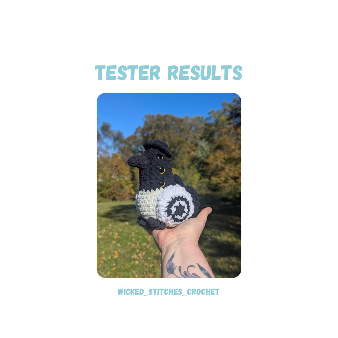 Demon Tiger and Bird Crochet Pattern Bundle