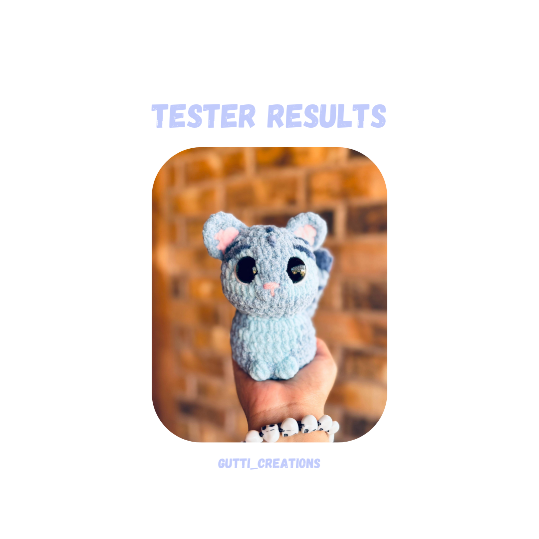 Low Sew Demon Tiger Pattern