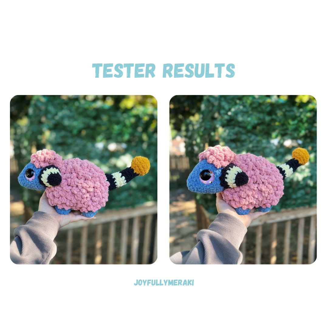 Electric Sheep Crochet Pattern