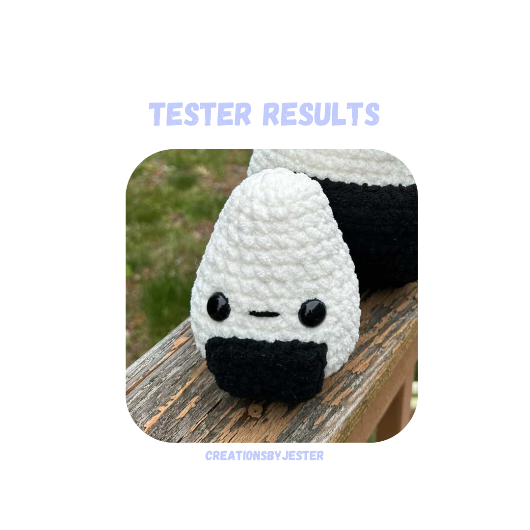 Baby Onigiri Pattern low sew