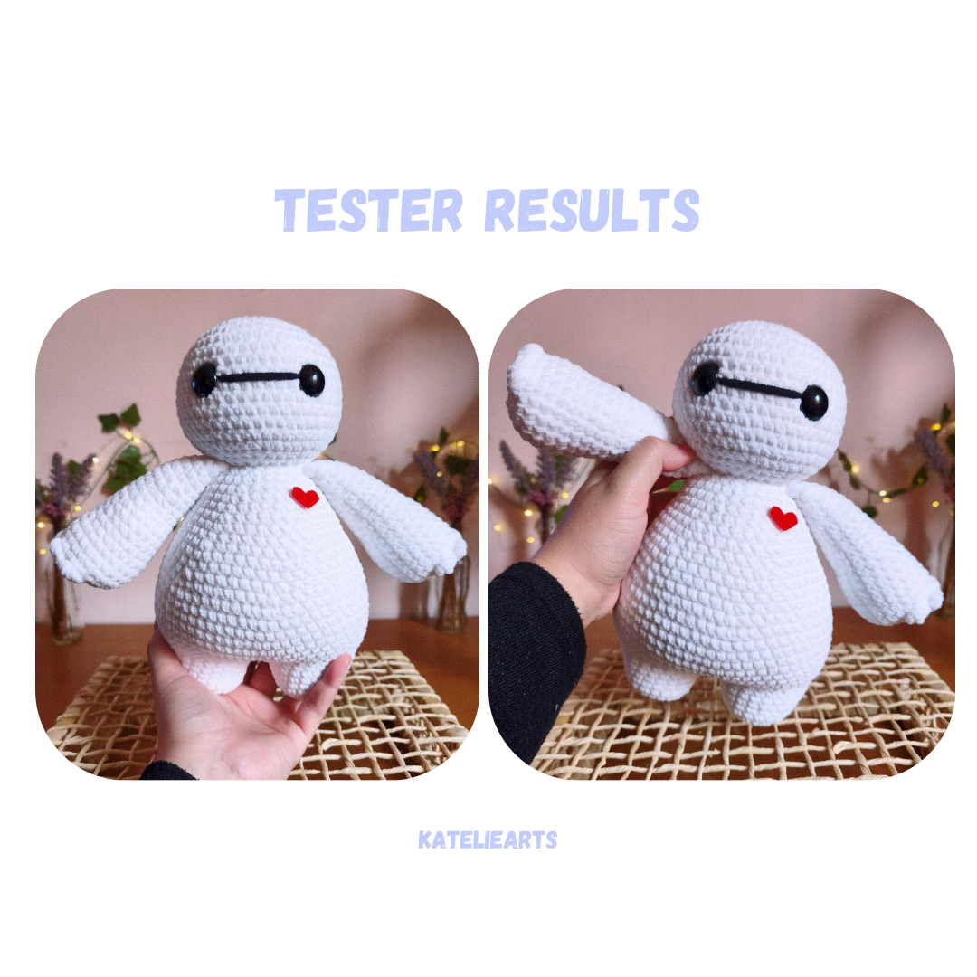 Healthcare Robot Crochet Pattern LOW SEW