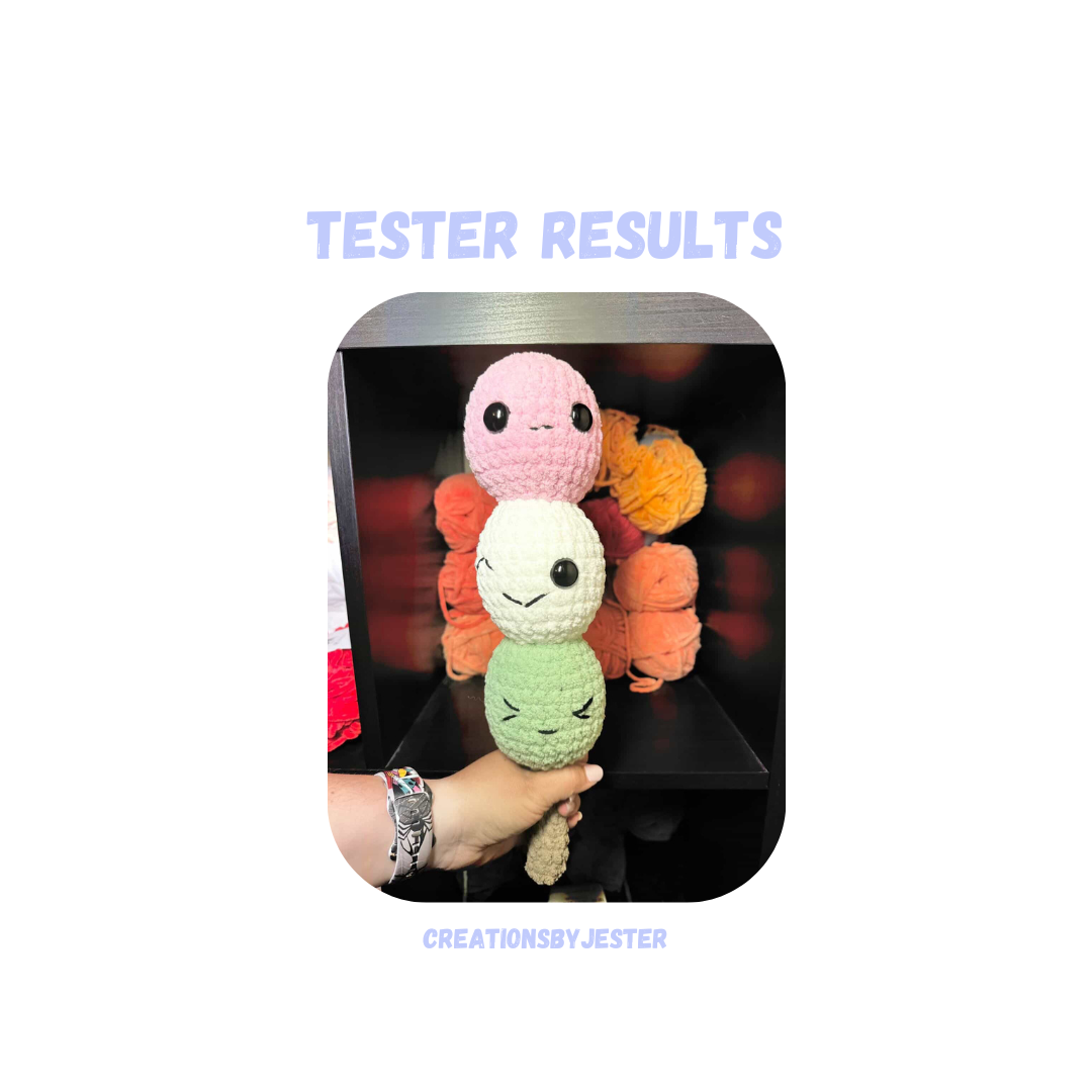 Dango Crochet Pattern No Sew