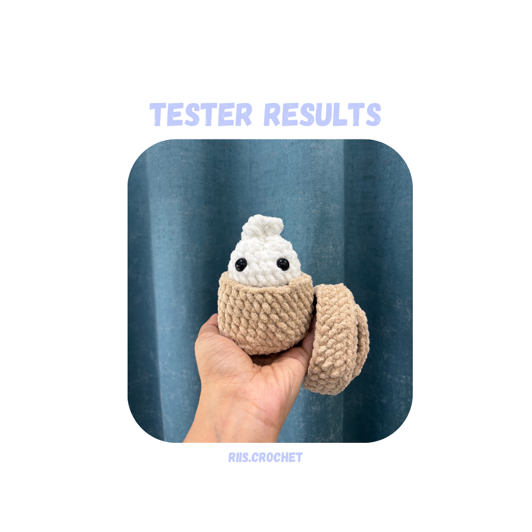 No sew Dumpling with basket Pattern