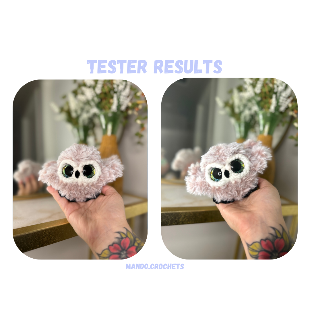 Owl Family Crochet Pattern NO SEW