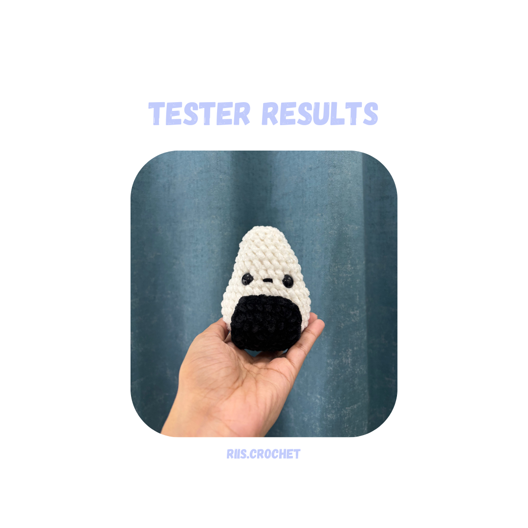 Baby Onigiri Pattern low sew