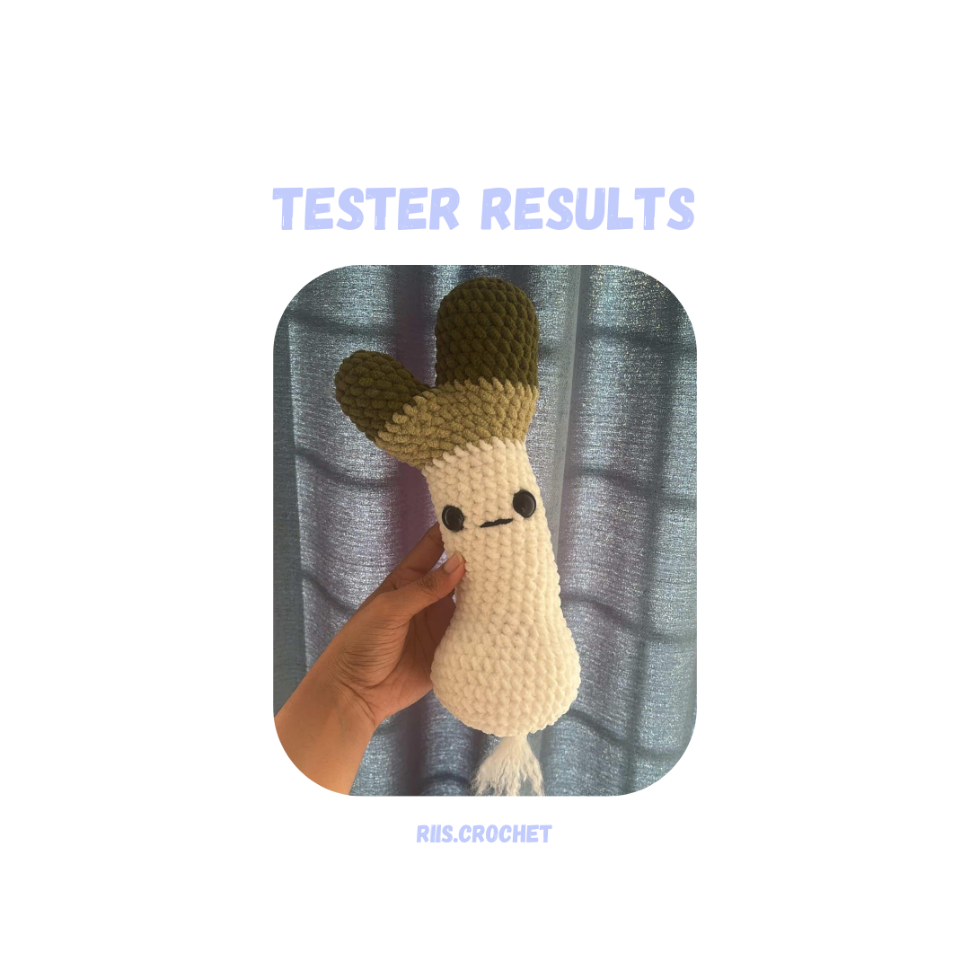 Spring Onion Crochet Pattern No Sew