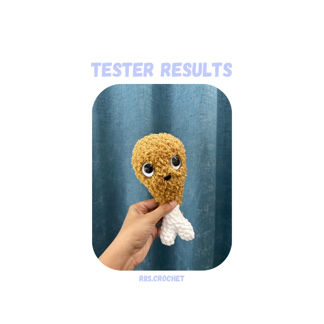 Chicken Drumstick Crochet Pattern No Sew