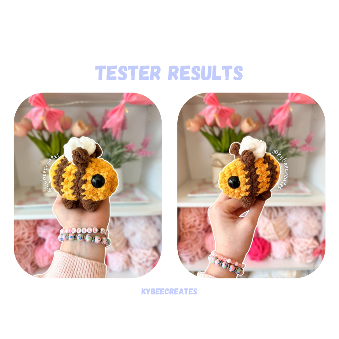 Bee Crochet Pattern NO SEW