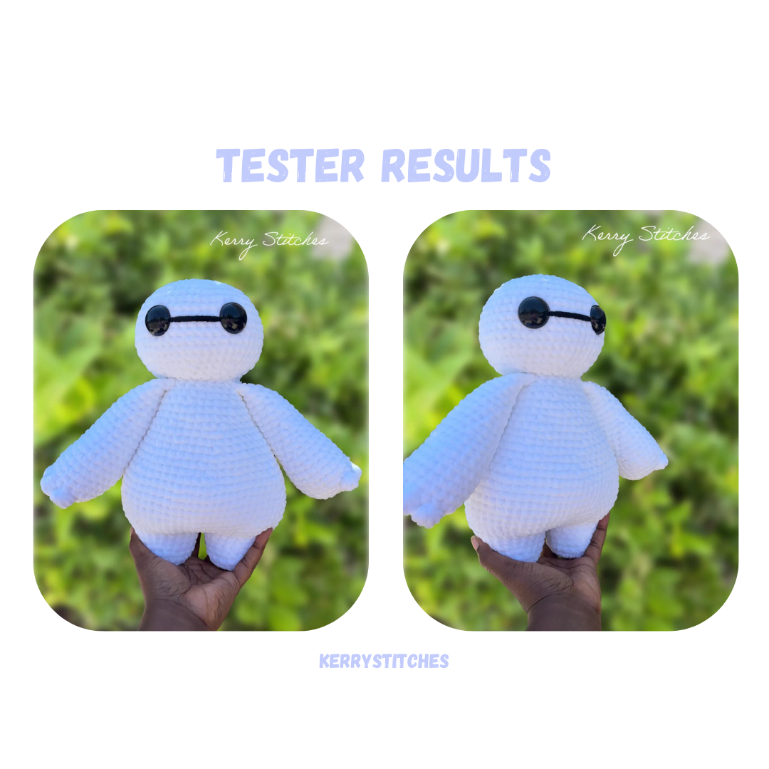 Healthcare Robot Crochet Pattern LOW SEW