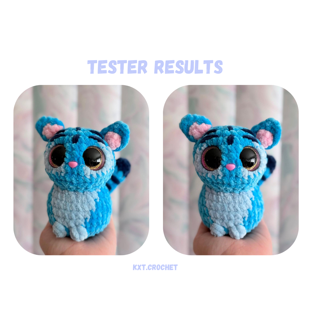 Low Sew Demon Tiger Pattern