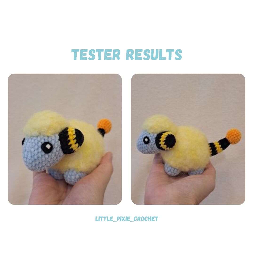 Electric Sheep Crochet Pattern