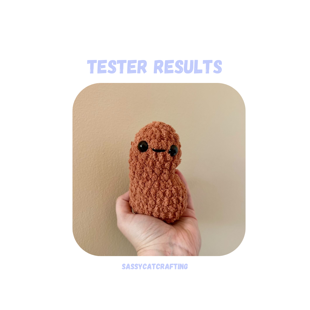 Chicken Nugget Crochet Pattern No Sew