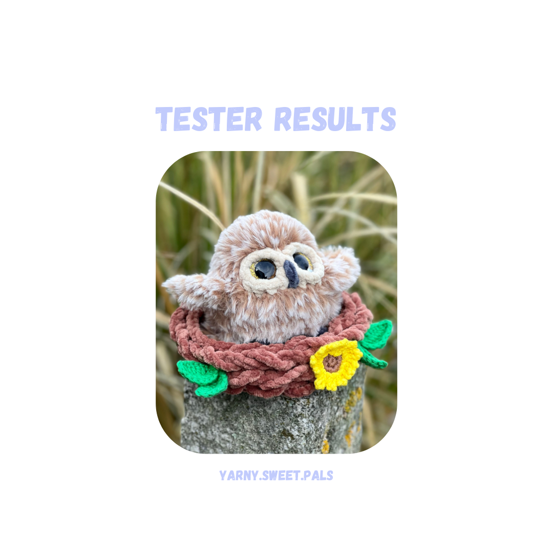 Owl Crochet Pattern NO SEW