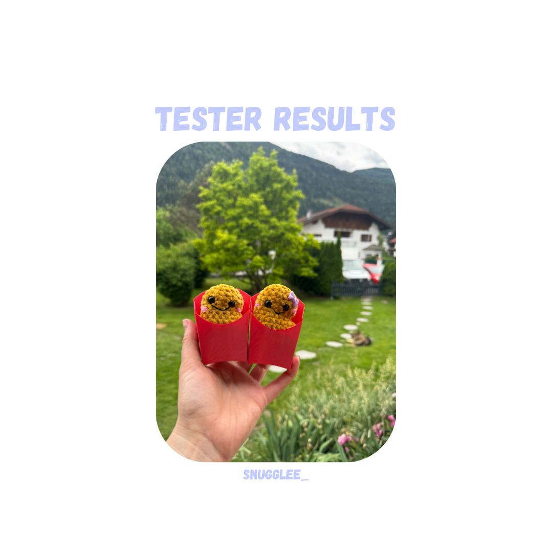 Chicken Nugget Crochet Pattern No Sew