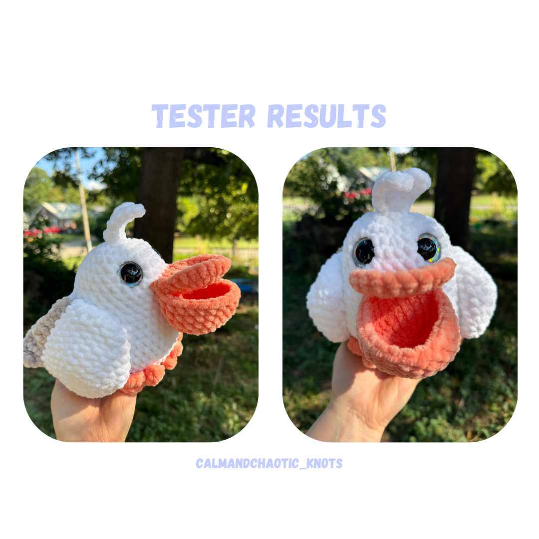 Low Sew Pelican Pattern