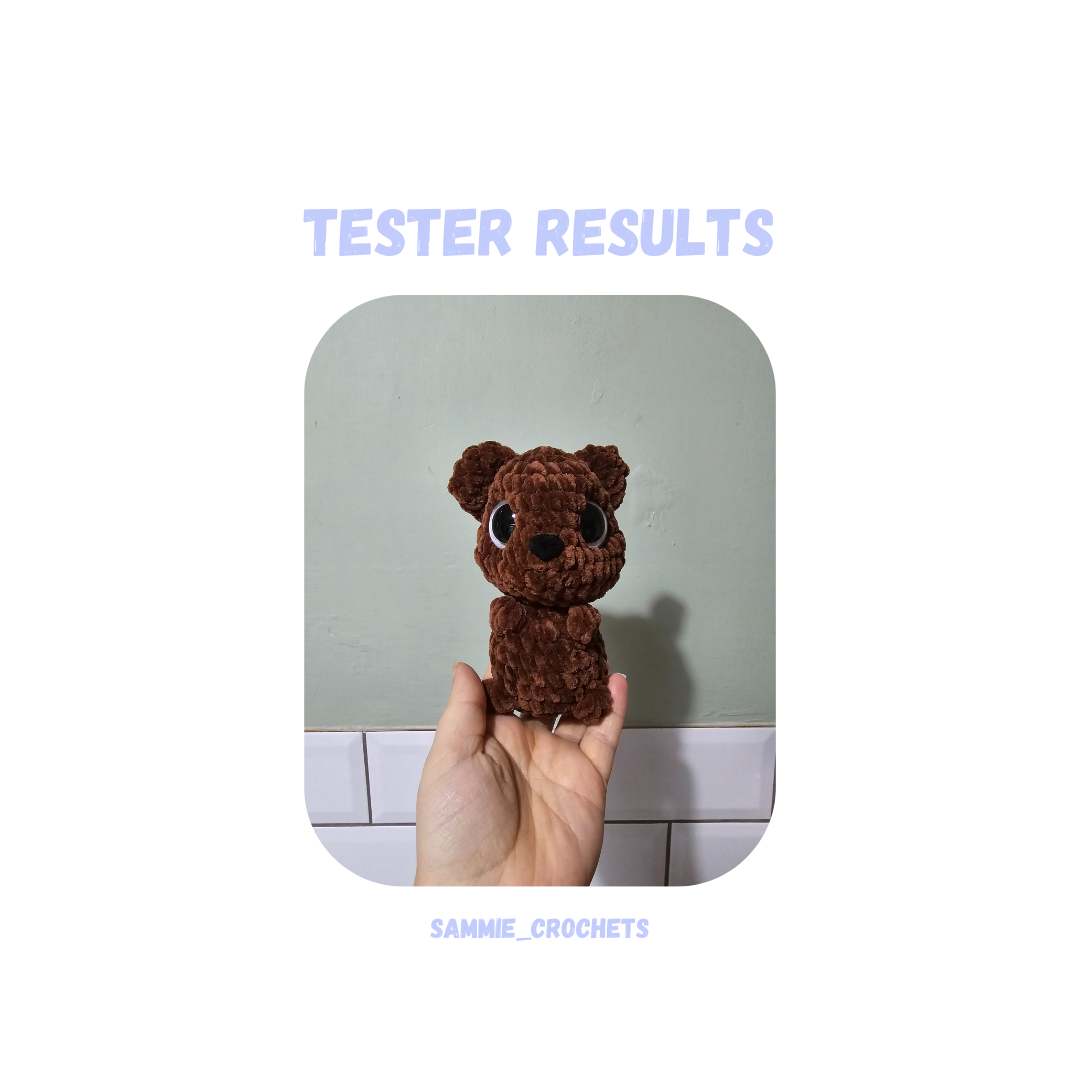 Brown Bear Crochet Pattern Low Sew