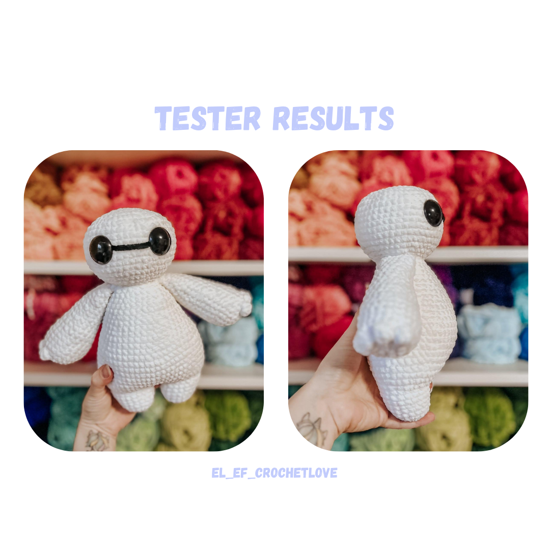 Healthcare Robot Crochet Pattern LOW SEW