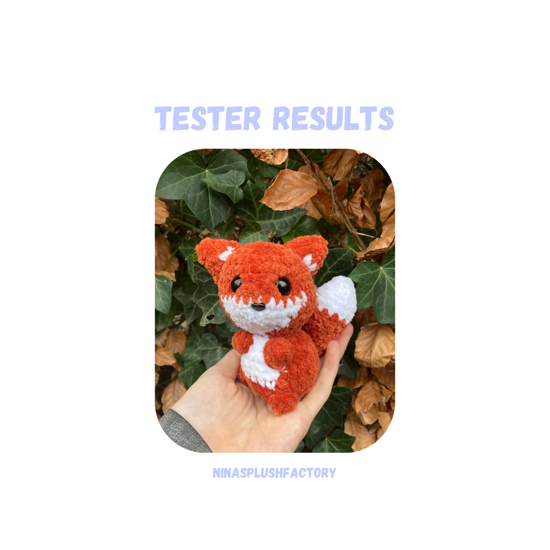 Fox Crochet Pattern Low Sew